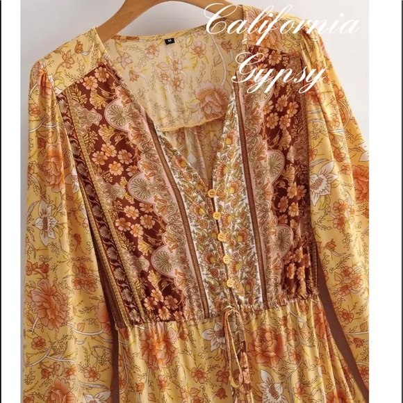 LAST ONE Floral  dress - Picture 2 of 15